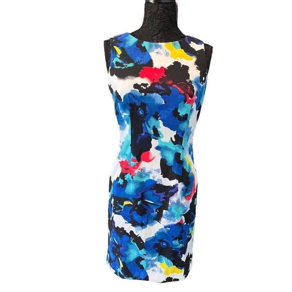 MOVING SALE!!! Mario Serrani Italy Multicolor Shift Dress - EUC
